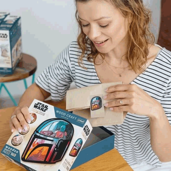 Puzzle Trefl The Mandalorian (20186) Количество деталей: 160, Рекомендуемый возраст: 9+ photo 6