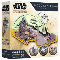 Puzzle Trefl The Mandalorian - Reunite (20187) Количество деталей: 160, Рекомендуемый возраст: 9+