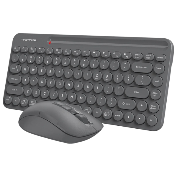 Клавиатура и Мышь A4Tech Air2 Серый Для дома и офиса, Беспроводные photo 3
