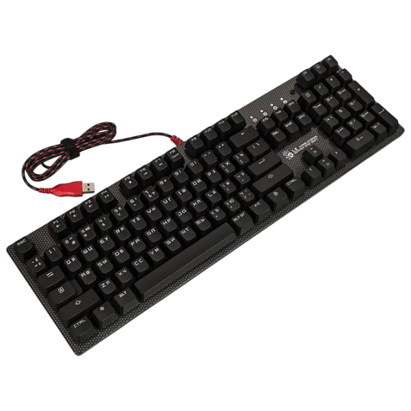 Tastatură A4Tech Bloody B810R NetBee Black Gaming, Cu fir photo 7