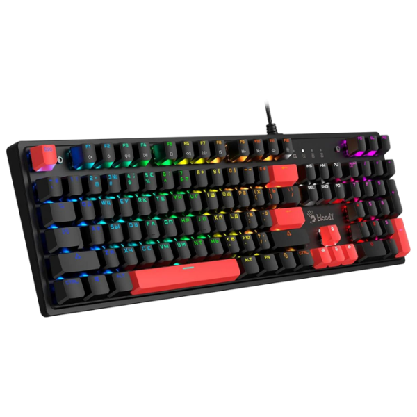 Tastatură A4Tech Bloody S520N Black Gaming, Cu fir photo 4