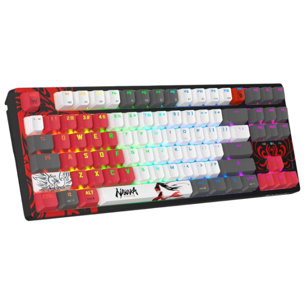 Tastatură A4Tech Bloody WS87 Naraka Black Gaming, Fără fir photo 4
