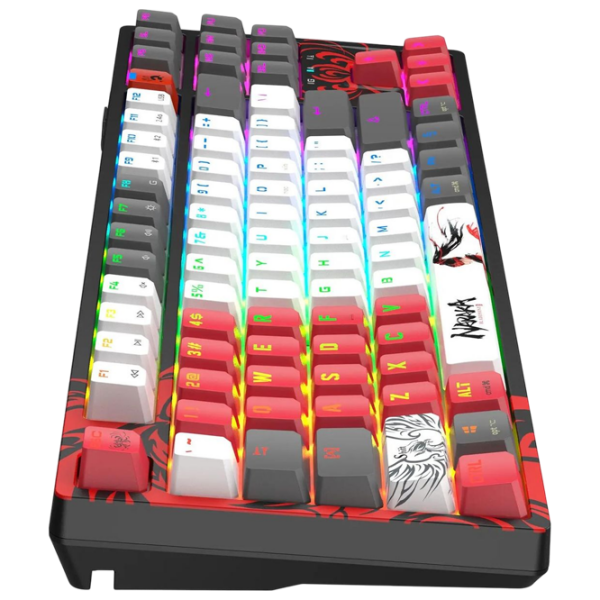 Tastatură A4Tech Bloody WS87 Naraka Black Gaming, Fără fir photo 8