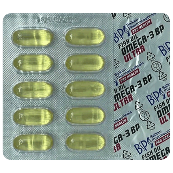 Vitamine și minerale Balkan Pharmaceuticals Omega 3 ULTRA 4840982012549  30 photo 3