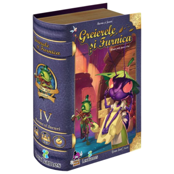 Joc de masă Lex Games Tales & Games: The Grasshopper & the Ant Strategie, 8+ photo 1