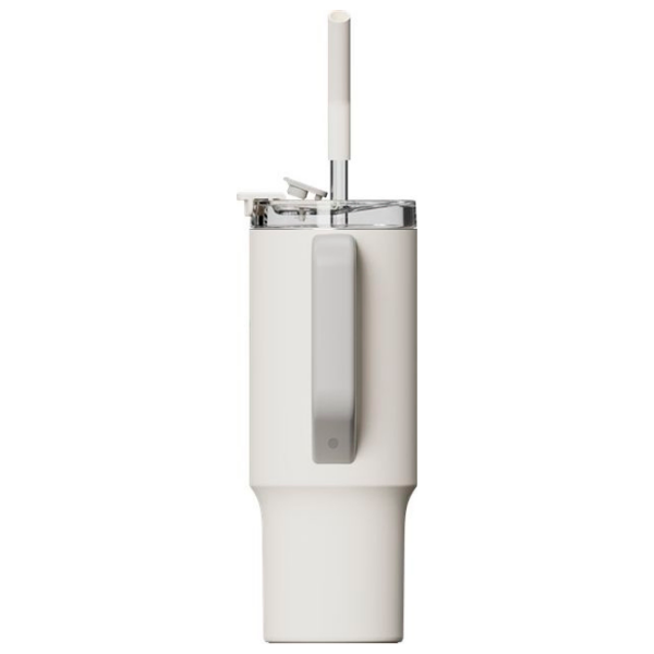 Cană termo Xiaomi Straw Mug White 1000 ml photo 3