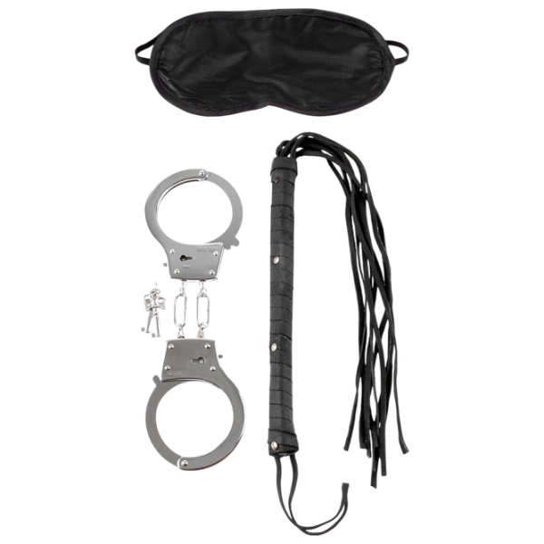 Наручники Fetish Fantasy Lover's Fantasy Kit 2in1 Черный  photo 1