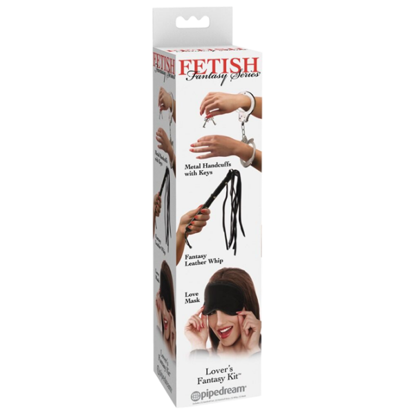 Наручники Fetish Fantasy Lover's Fantasy Kit 2in1 Черный  photo 2