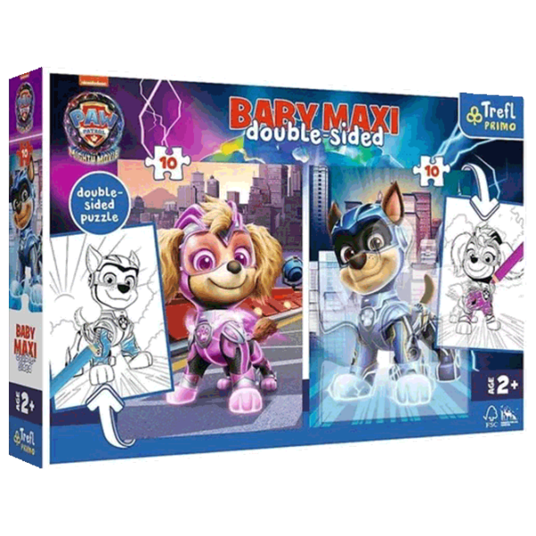 Puzzle Trefl Heroic dogs (43007) Количество деталей: 20, Рекомендуемый возраст: 2+ photo 1