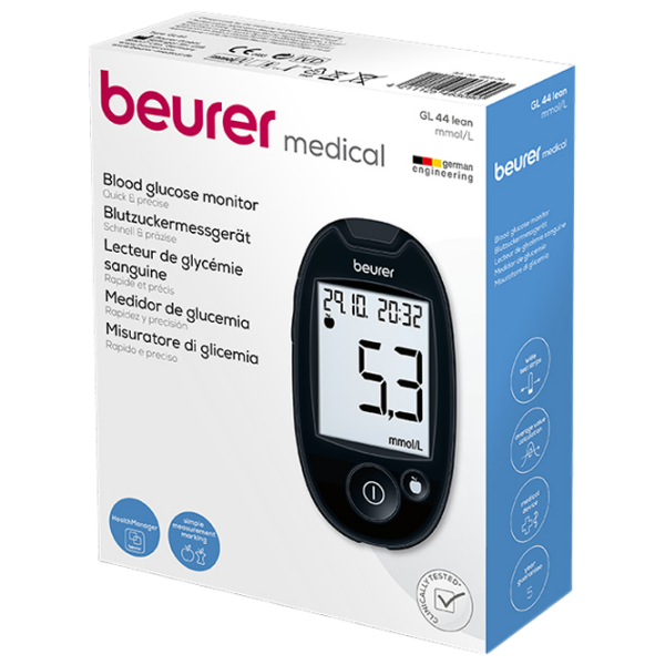 Glucometru Beurer GL44 Black  photo 5