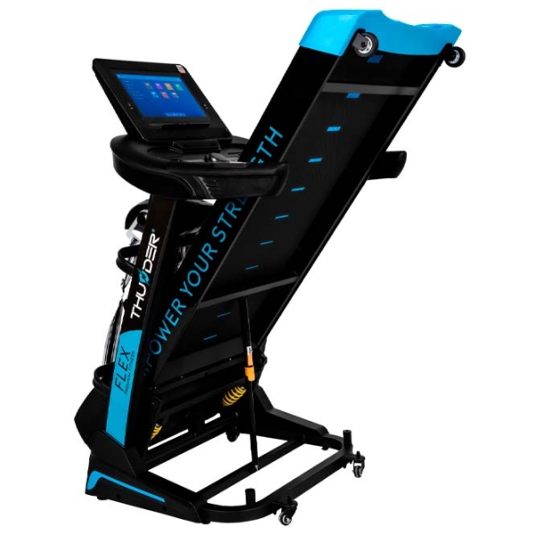 Bandă de alergat Thunder FLEX-DS-TFT Black 180 kg, 20 km/h photo 3
