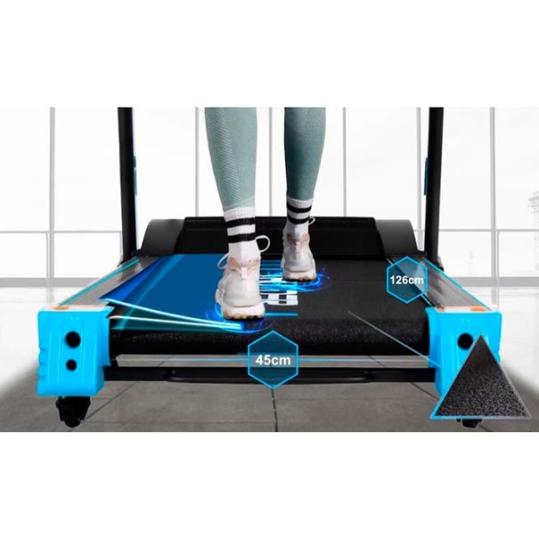 Bandă de alergat Thunder REACT-DS-TFT Black 160 kg, 18 km/h photo 4
