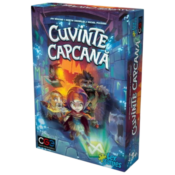 Joc de masă Lex Games Trapwords Cuvinte, 8+