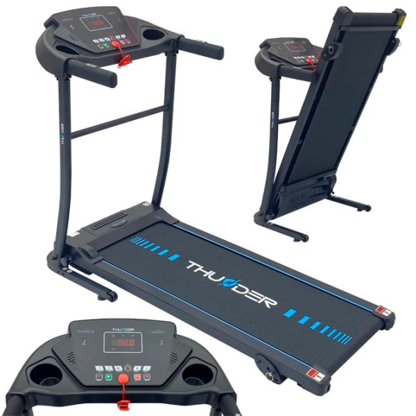 Bandă de alergat Thunder TS-G8000 Black 90 kg, 10 km/h photo 3