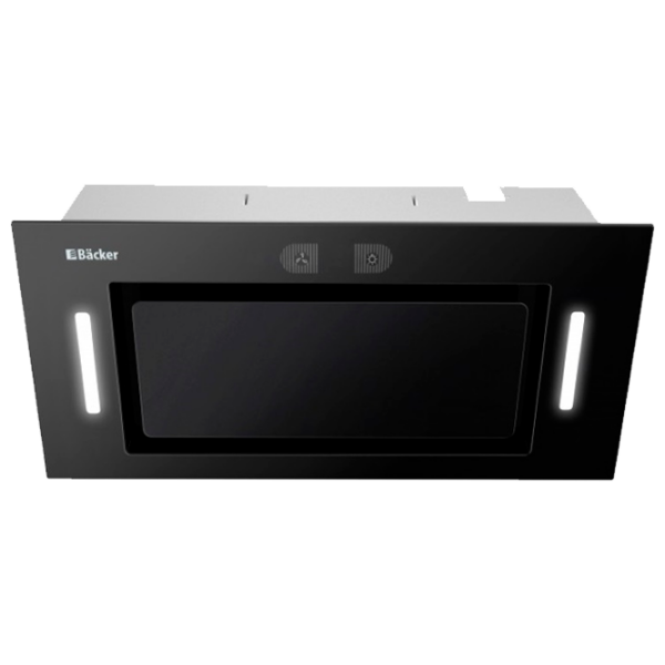 Hotă Backer XIGR SENSOR 750 52 GL Black 52 cm, Recirculare, 750 m³/h photo 1