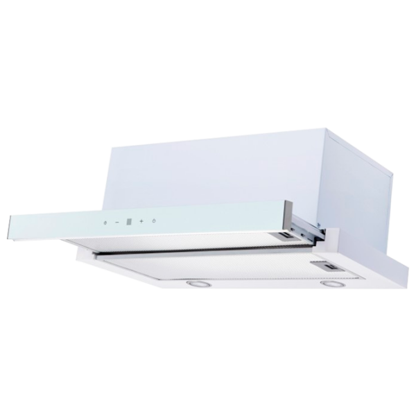 Hotă Backer Riki Slider 1000 Sensor White 60 cm, Recirculare, 1000 m³/h photo 1
