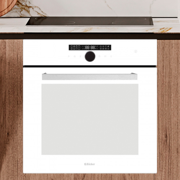 Cuptor încorporabil Backer Riki 16 AirSteam Soft White , 76 l photo 3