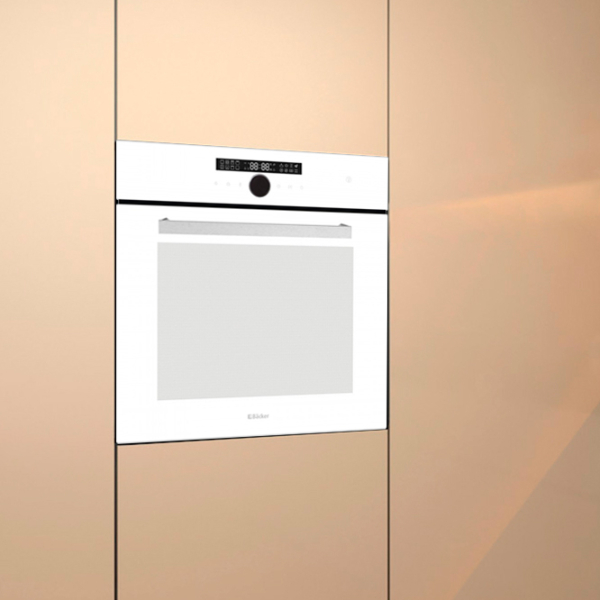 Cuptor încorporabil Backer Riki 16 AirSteam Soft White , 76 l photo 6