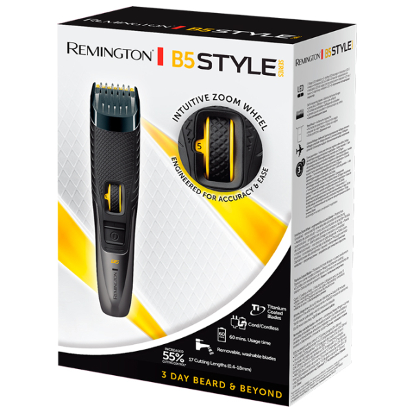 Trimmer facial Remington MB5000 Black  photo 2