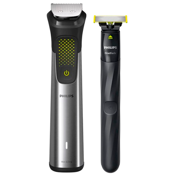 Trimmer facial Philips MG9555/15 Silver  photo 1