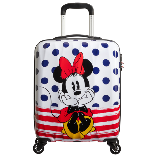 Valiză American Tourister Disney Legends Minnie Blue Dots Red 36l   photo 1