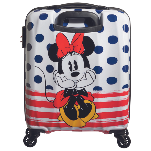 Valiză American Tourister Disney Legends Minnie Blue Dots Red 36l   photo 5
