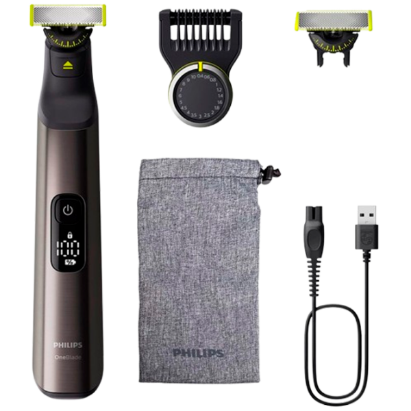Trimmer facial Philips QP6552/15 Gray  photo 1