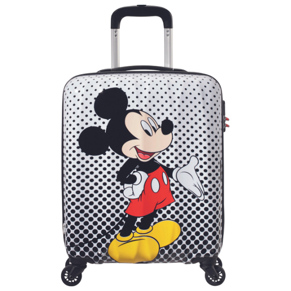 Valiză American Tourister Disney Legends White Mickey Mouse Polka Dot 36l   photo 1