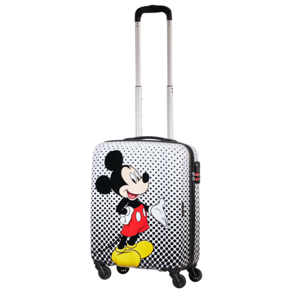 Valiză American Tourister Disney Legends White Mickey Mouse Polka Dot 36l   photo 3