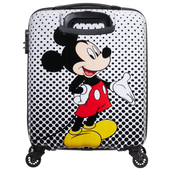 Valiză American Tourister Disney Legends White Mickey Mouse Polka Dot 36l   photo 4