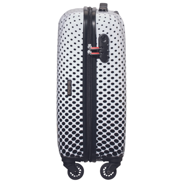 Valiză American Tourister Disney Legends White Mickey Mouse Polka Dot 36l   photo 5