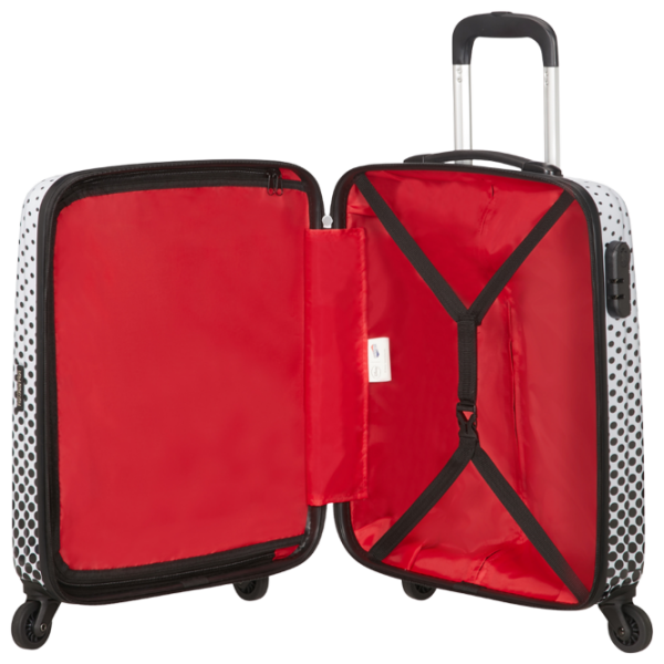 Valiză American Tourister Disney Legends White Mickey Mouse Polka Dot 36l   photo 7