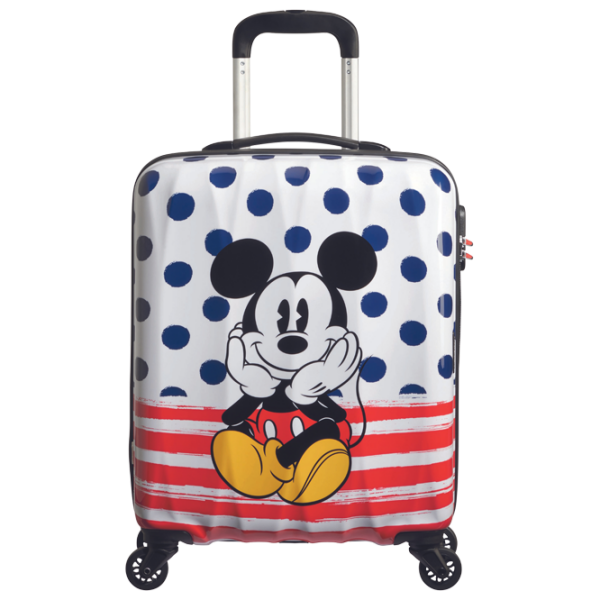 Valiză American Tourister Disney Legends Minnie Blue Dots Red 36l   photo 1