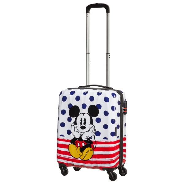 Valiză American Tourister Disney Legends Minnie Blue Dots Red 36l   photo 2