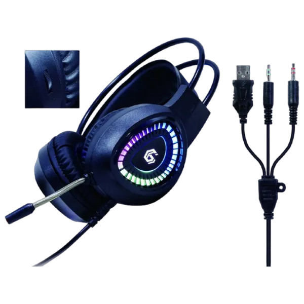 Set Gembird 4in1 Phantom Black Gaming, Cu fir photo 4
