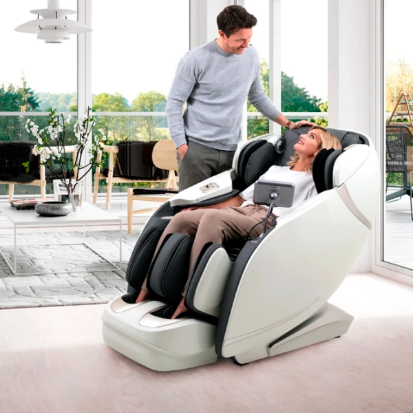 Scaun de masaj Casada Skyliner II White  photo 6