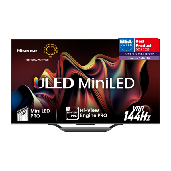 Телевизор Hisense 65U7NQ Smart 4K Черный 65" | MiniLED | 4K photo 1