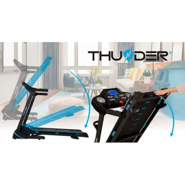 Беговая дорожка Thunder ICON-D Черный 140 кг, 17 km/h photo 5