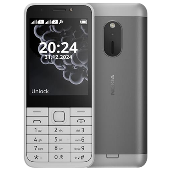 Nokia 230 (2024) Белый 2.8", Dual SIM, 2G photo 2