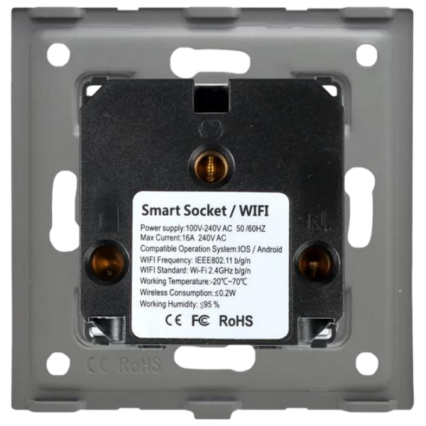 Smart priza Caligate WF1F-WT Белый  photo 3