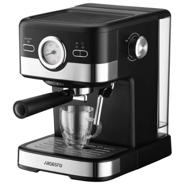 Aparat de cafea Ardesto YCM-E16B Black 1100 W, 1.5 l,  photo 3