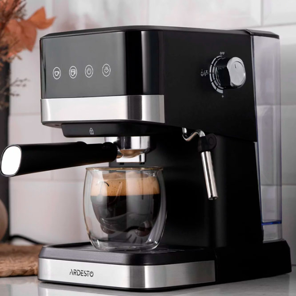 Aparat de cafea Ardesto YCM-E1700 Black 1050 W, 1.5 l, Bloc termic photo 6
