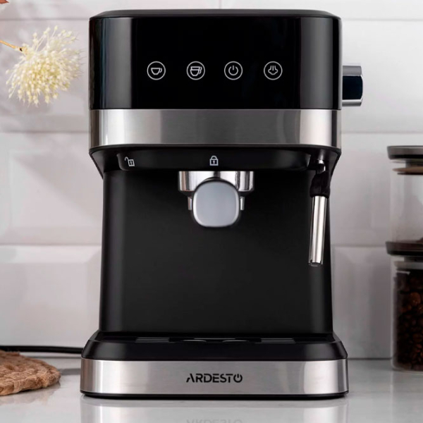 Aparat de cafea Ardesto YCM-E1700 Black 1050 W, 1.5 l, Bloc termic photo 8