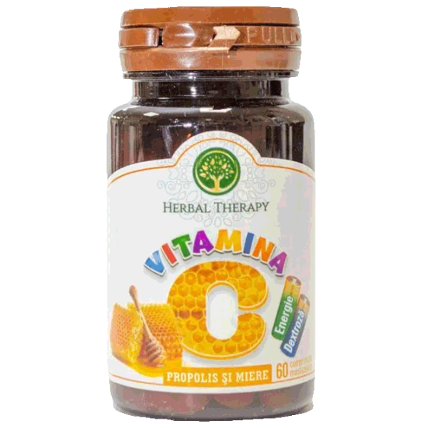 Vitamine Herbal Therapy Vitamina C 4840257007331 60  photo 1
