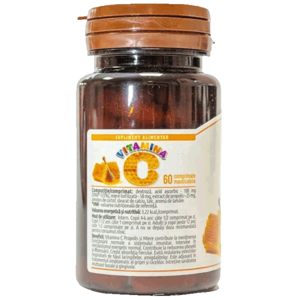 Vitamine Herbal Therapy Vitamina C 4840257007331 60  photo 2