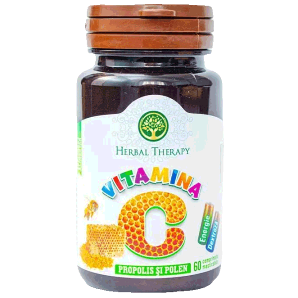 Vitamine Herbal Therapy Vitamina C 4840257007348 60  photo 1