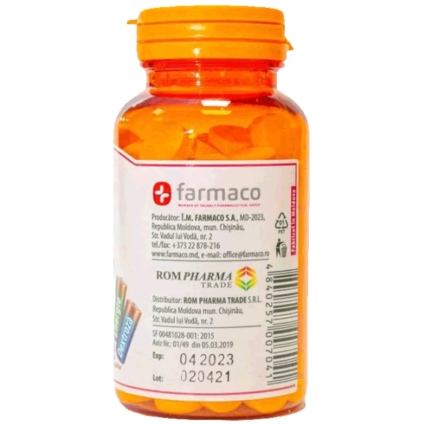 Vitamine Herbal Therapy Vitamina C 4840257007041 120  photo 3
