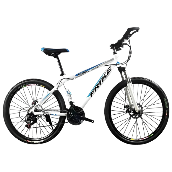 Bicicletă Frike TY-MTB 26" 17" White  Oțel / Pentru adulți photo 1