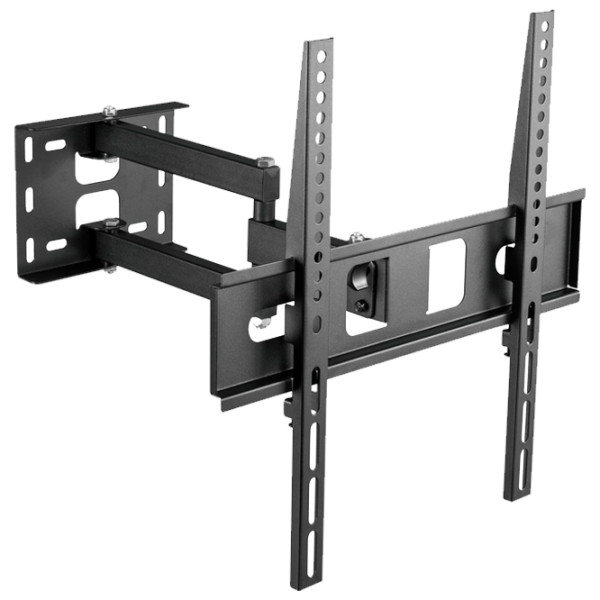 Suport TV Gembird WM-55ST-03 Black VESA 400 x 300 mm photo 1
