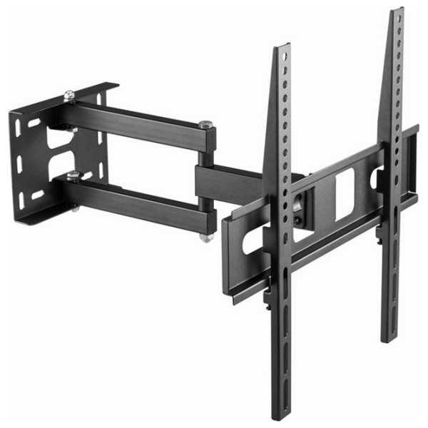 Suport TV Gembird WM-55ST-03 Black VESA 400 x 300 mm photo 2